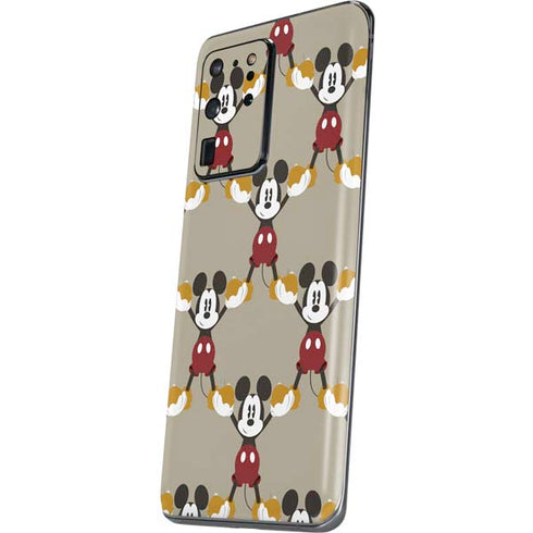 Disney Mickey Mouse Pattern Formation Galaxy S20 Ultra 5G Skin